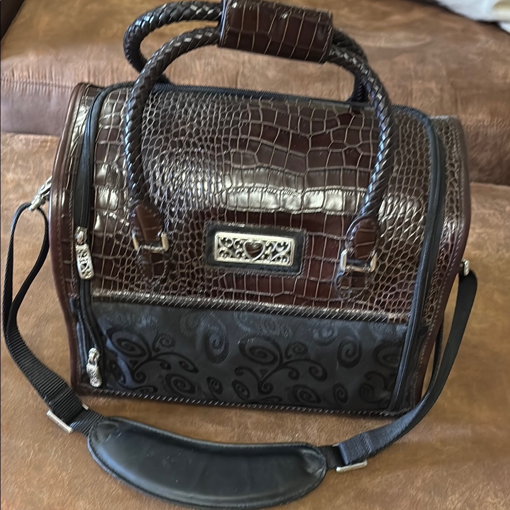 Brighton Train Case / Cosmetic Bag